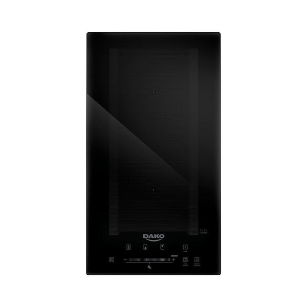 Cooktop De Indução Dako 2 Bocas Preto Com Zona Flexível 220v