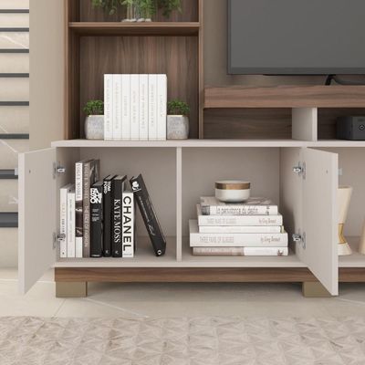 Estante Home Formosa Para TV até 65 Polegadas Marrom Caemmun