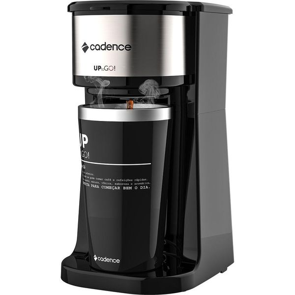 Cafeteira Elétrica To Go com Copo Térmico Cadence 110V