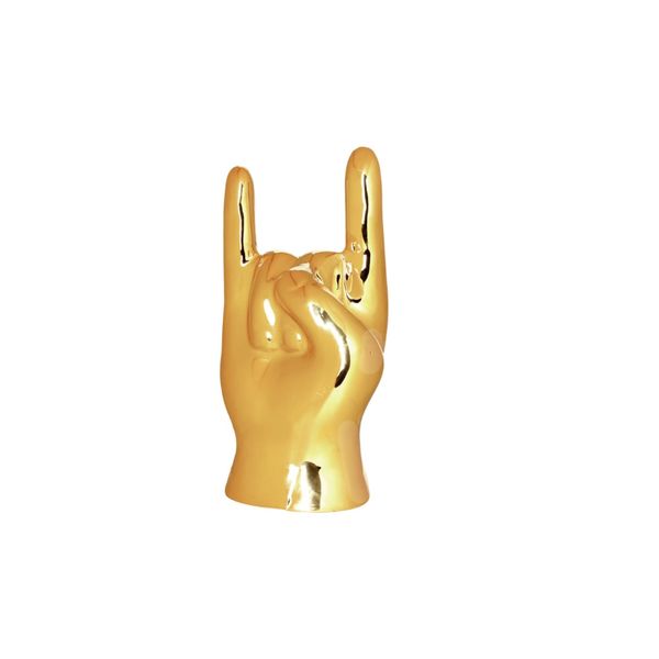 Figura Rock´N Roll Dourado 165Mm