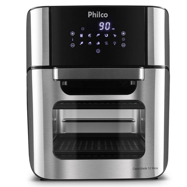 Fritadeira Air Fryer Oven Philco PFR2200 4 Em 1 12L 1800W 220V