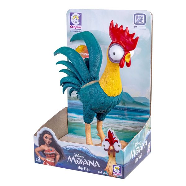 Boneco Galo Hei Hei Moana Disney Cotiplás 2597