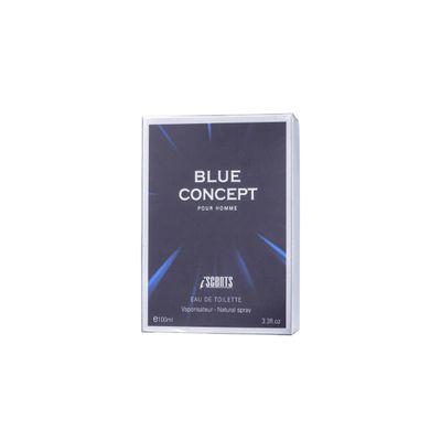 Kit 3 Blue Concept Iscents Perfume Masc Eau de Toilette 100ml