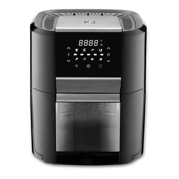 Fritadeira Elétrica Air Fryer Multifuncional Hq 12 Litros 1700w Preto Ra 015 - 127v