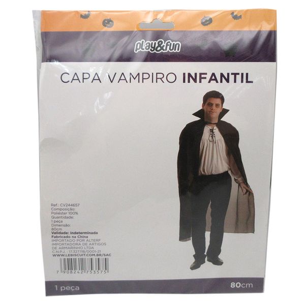 Capa Vampiro Inf Play&Fun Cv244657