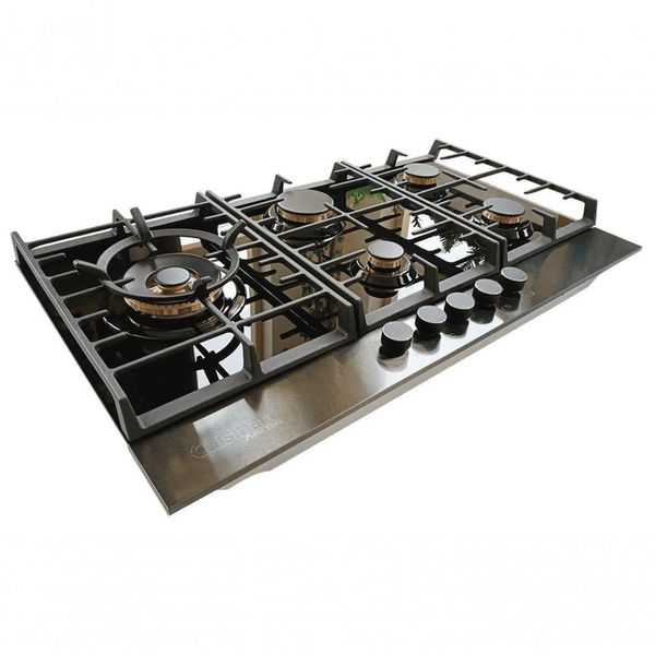 Cooktop A Gás 5 Queimadores 75cm 220v Cuisinart Arkton Advanced