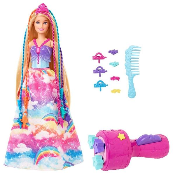 Barbie Dreamtopia Princesa Tranças Mágicas Mattel