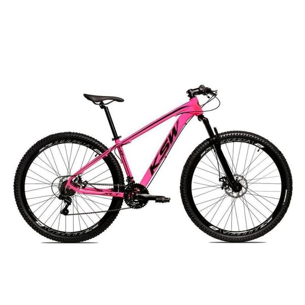 Bicicleta Aro 29 Rosa/preto 15