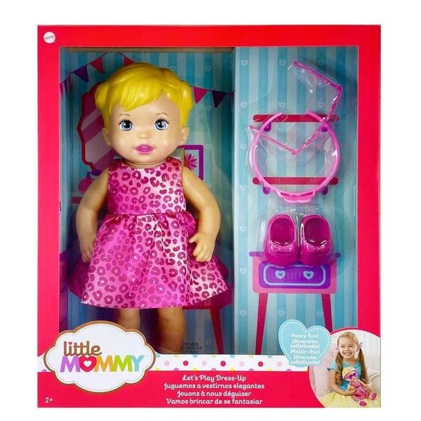 Boneca Little Mommy Vamos Brincas - VAMOS BRINCAR FANTASIAR Mattel