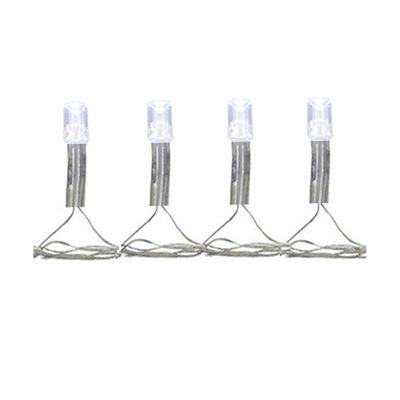 Pisca Led DeA 100 Lâmpadas Luz Branca 8 Funções com Fio Pvc 127V 8m