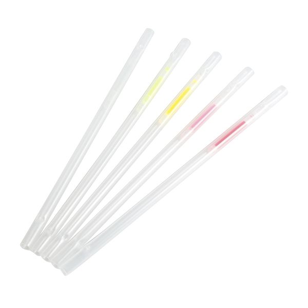 Canudo Silver Neon Pacote com 5 Unidades
