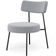 Poltrona Decorativa Para Sala De Estar Base Fixa Londres L02 Bouclê Cinza - Lyam