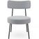 Poltrona Decorativa Para Sala De Estar Base Fixa Londres L02 Bouclê Cinza - Lyam