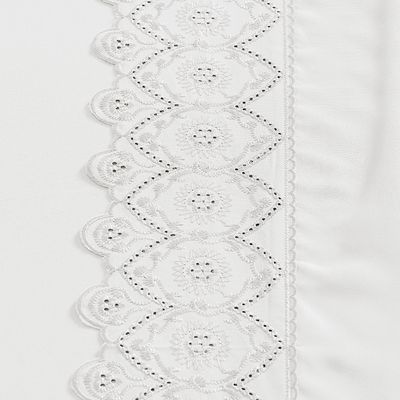 Jogo Cama Lençol Divino Lese Casal 4 Peças - White