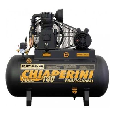 Compressor Chiaperini 10 Mpi 110 Lts 140 Lbs 2cv Trifásico