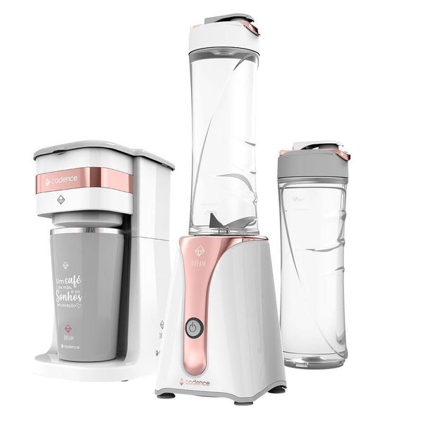 Kit Cadence Dream Rosé Gold - Blender E Cafeteira - 127v 110