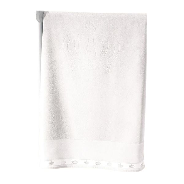 TOALHA LAVABO DOHLER COROA BORDAR PONTO CRUZ BRANCO 6 PÇS