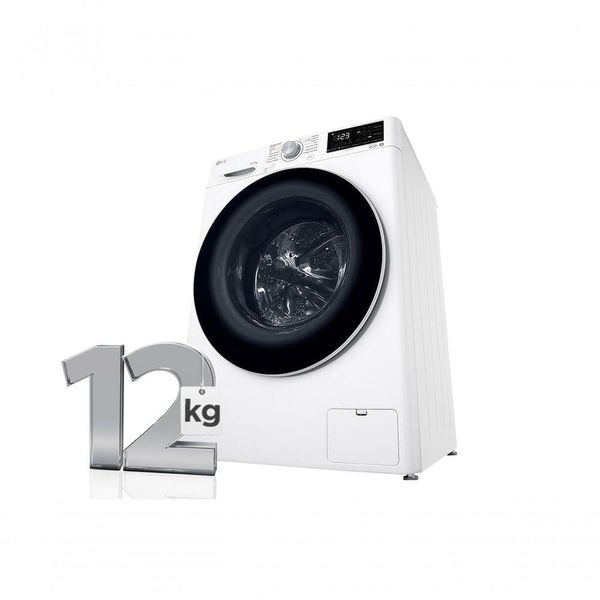 Lava e Seca Smart LG VC5 12kg Branca Com Inteligência Artificial AIDD CV3012WC5 110V