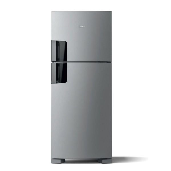 Geladeira Consul Frost Free Duplex Com Espaço Flex 410 Litros Cor Inox CRM50FK 110V