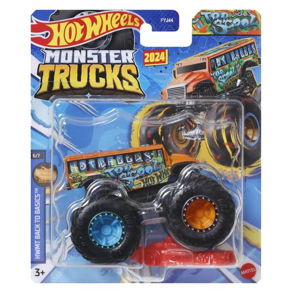 Hot Wheels Monster Trucks HWMT Back to Basics - Mattel