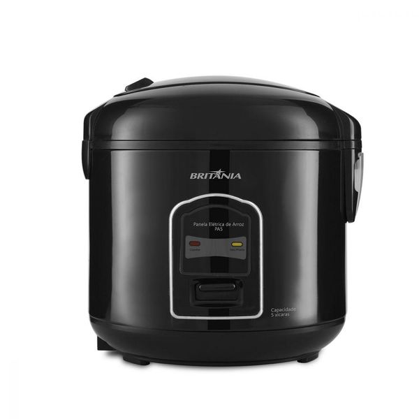 Panela de Arroz PA5 Prime Preta 400W Britânia 220V