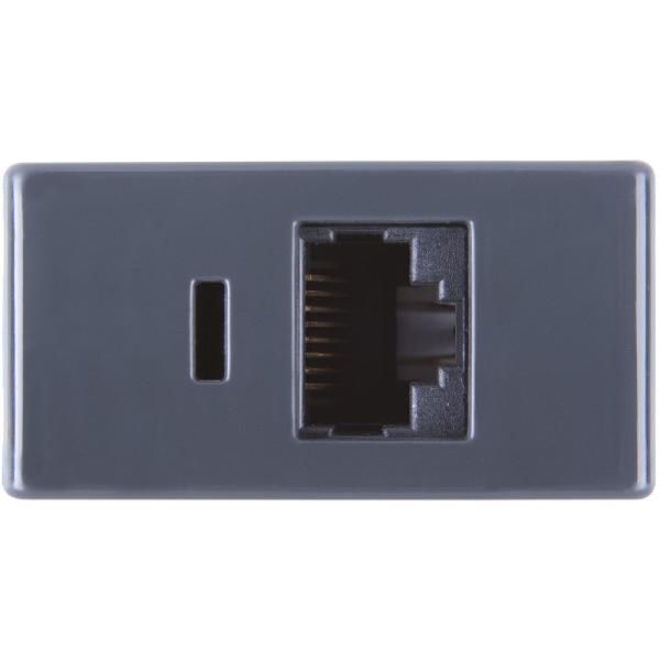 Modulo Tomada Telefone RJ11 Tramontina Grafite