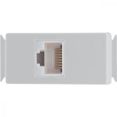 Modulo para Tomada de Telefone RJ11 Tramontina Aria Branco