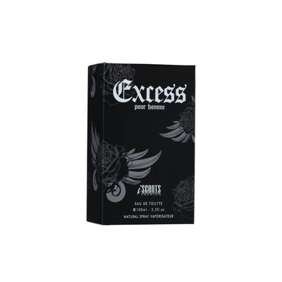 Kit 2 Excess I-Scents Perfume Eau de Toilette 100ml para Homem