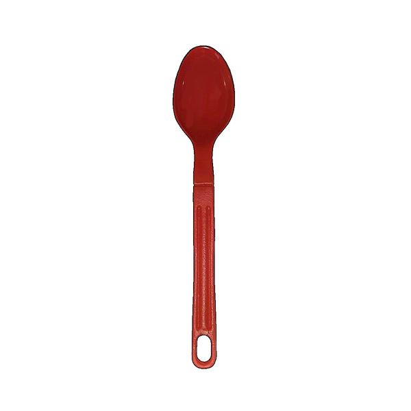 Colher de Arroz Nylon Talher Cozinha Utensílio Vermelho 28cm