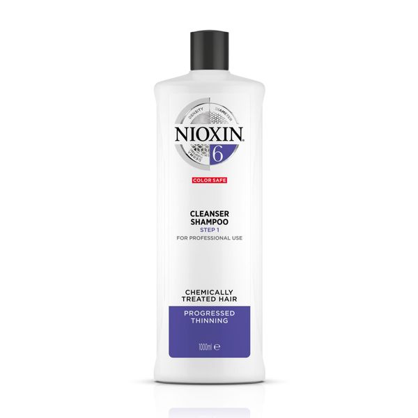 Nioxin Sistema 6 Color Safe Cleanser Shampoo 1000ml