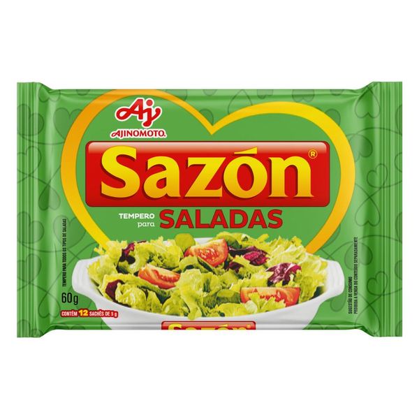 Tempero em pó sazón® para saladas 60g