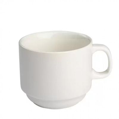 Jogo de Xicara de Cha Sem Pires Empilhavel 200ml - Porcelart