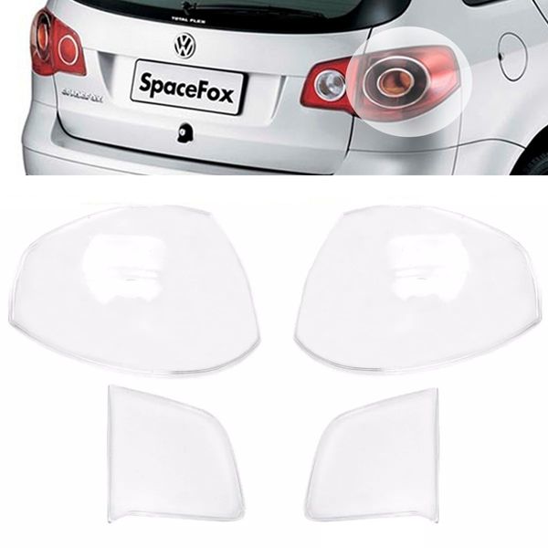 Kit Lente Lanterna VW Spacefox Space Fox 2006 2007 2008 2009 2010 Canto + Mala