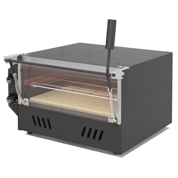 Forno Guilhotina Elétrico Saro Preto sem Cavalete 32L 127V