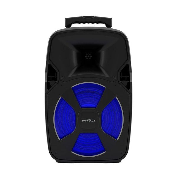 Caixa De Som Amplificada Britânia Bcx12000 Bluetooth 5.0 650w Bivolt