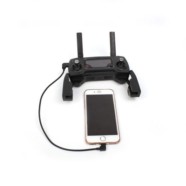 Cabo OTG de Iphone / Ipads p/ Controle Drone Mavic Pro, Air, Mavic 2, Spark, Mini SE
