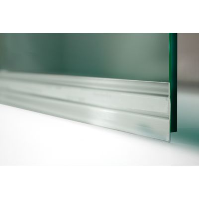 Veda Porta Slim Protetor De Frestas Silicone Adesivo 3M Comfort Door Preto 90cm