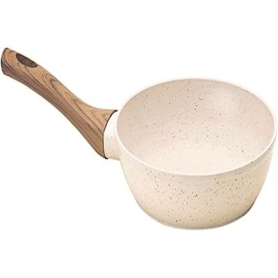 Frigideira Cerâmica Antiaderente 20cm Mimo Style Linha Marmol Cook Para Fogão Indução Panela De Aluminio Para Ovo Omeleteira