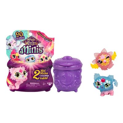 Kit com 4 Mini Figuras Magic Mixies Minis