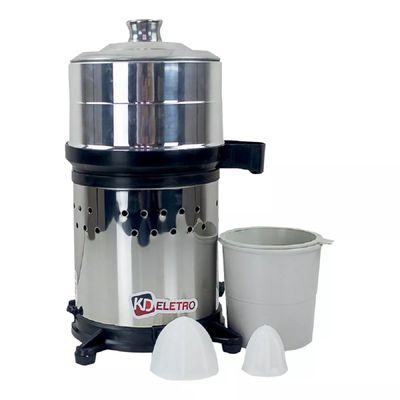 Extrator Espremedor Sucos Laranja Indust Inox 500w Profissio 60 Mhz 110v/220v (bivolt)