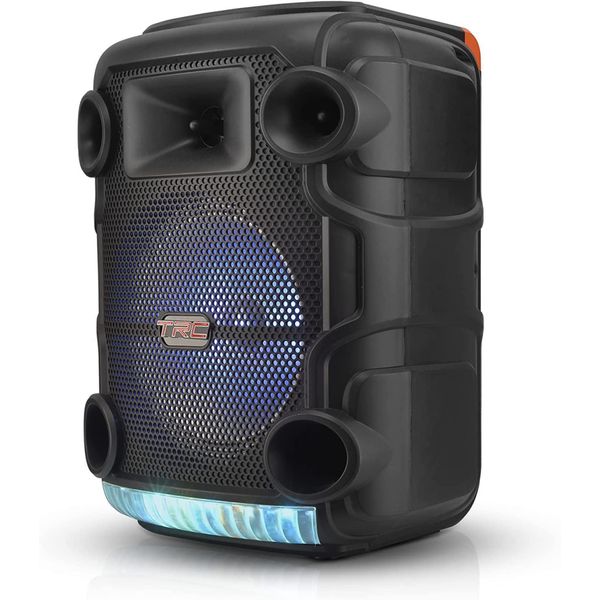 Caixa De Som Bluetooth 150W Rms Led Usb Alto-Falante De 8