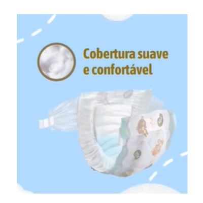 Fralda Descartável Mili Love & Care Premium  Pacote c/ 18  Tam: XXXG - Grandinho
