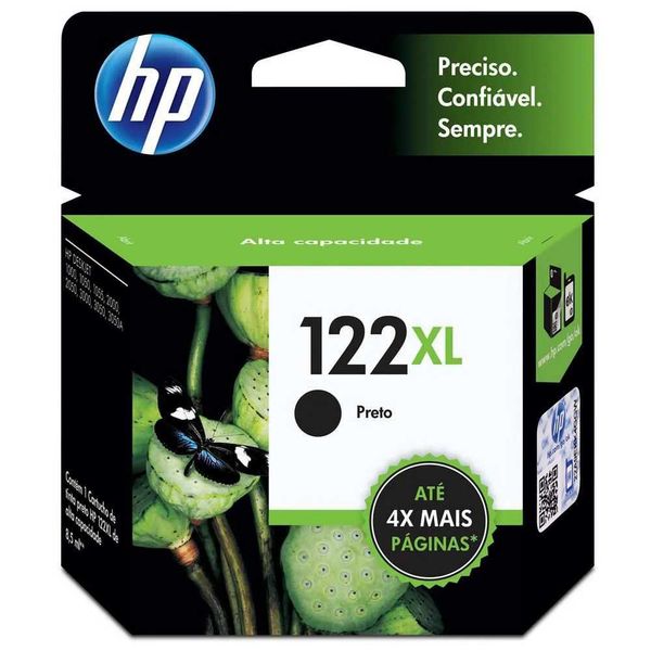 CARTUCHO HP 122XL PRETO ORIGINAL