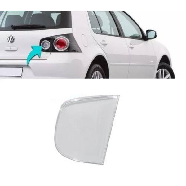 Lente Lanterna Traseira Golf 2007 à 2013 Mala Direita Lente Lanterna Traseira Golf 2007 à 2013 Mala Direita