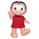 Boneca em Vinil Mônica Mini Carrinho de Passeio 1109 - Samba toys