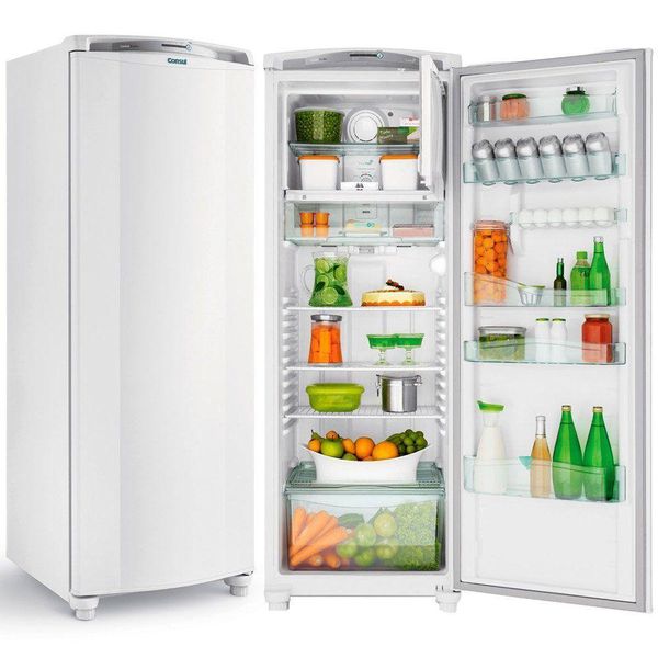 Refrigerador Consul Frost Free 342 Litros Com Controle De Temperatura Crb39 Branco 110v 110