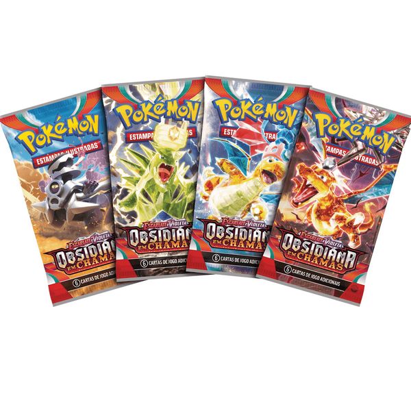 Pokemon Escarlate e Violeta  Booster EV03 Obsidiana em Chamas - UNIDADE