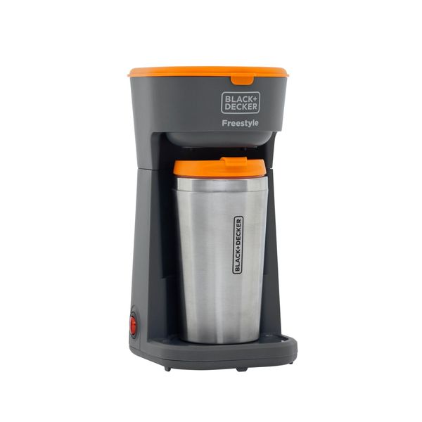 Cafeteira Elétrica Black Decker Freestyle Cm01 Copo Térmico 400 ml  600 W