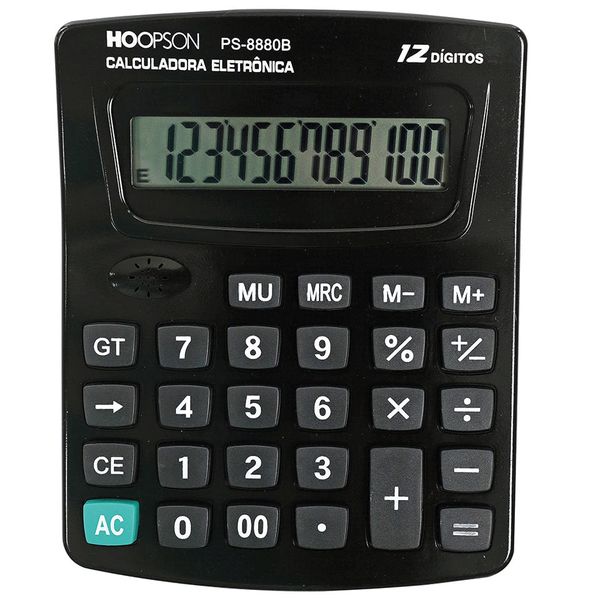 Calculadora Eletrônica Hoopson PS-8880B