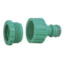 Adaptador Femea com Rosca Externa 3/4" e Redução 1/2" em Plastico Tramontina para Jardim